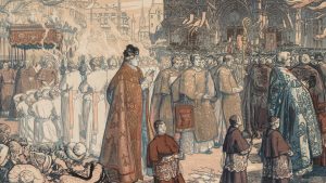 La Procession de la Fête-Dieu à Nantes 1901 Auguste Louis Lepère (French, 1849–1918) France, 19th-early 20th Century chiaroscuro woodcut Mr. and Mrs. Charles G. Prasse Collection 1951.266